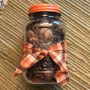 Rustic Country Qt Size Canning Jar